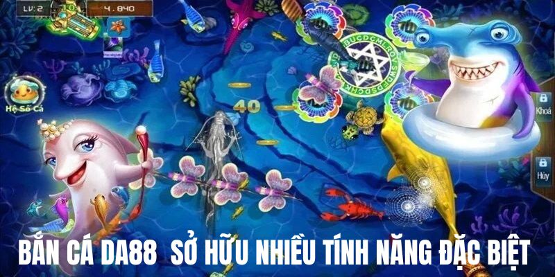 Sảnh game sở hữu nhiều tính năng mới lạ, độc quyền